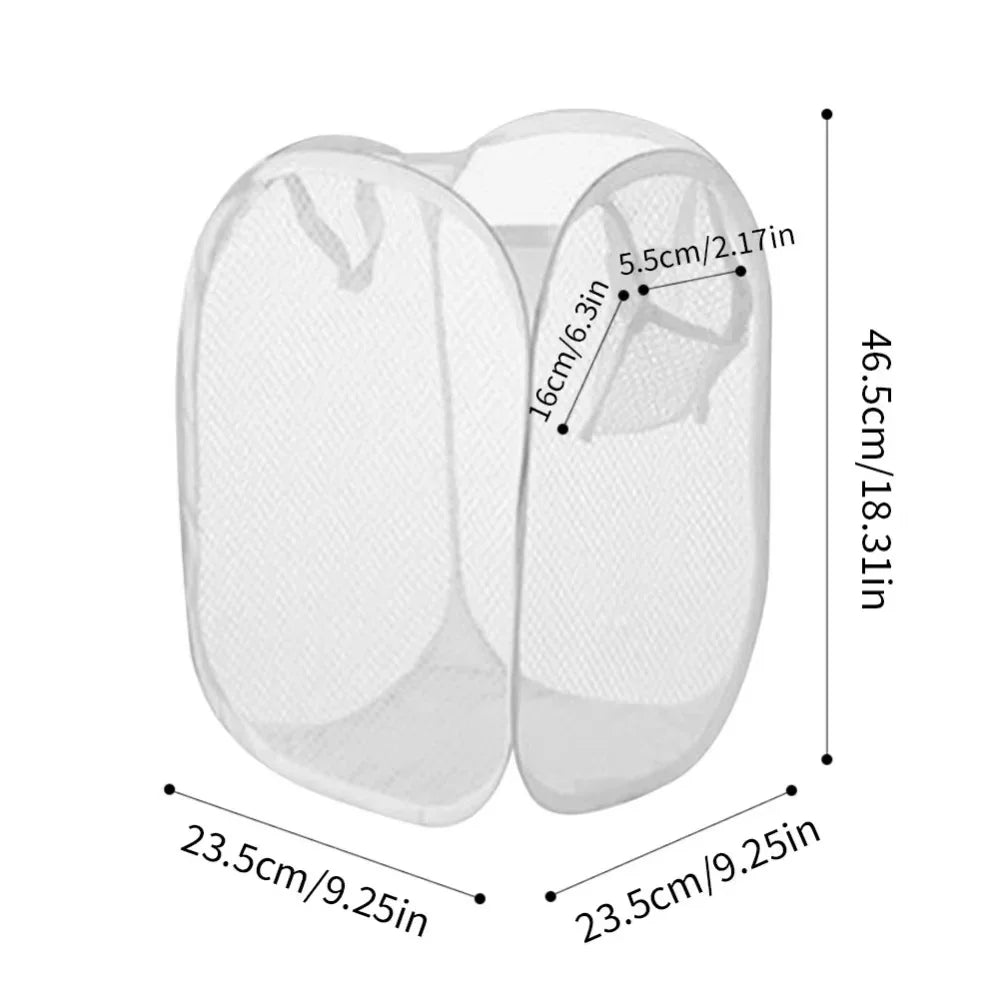 Portable Mesh Pop-up Laundry Hamper