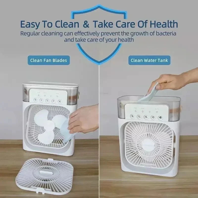 3-in-1 Mini Air Cooler & Humidifier